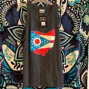 NWT Where I’m From Ohio tank top XL